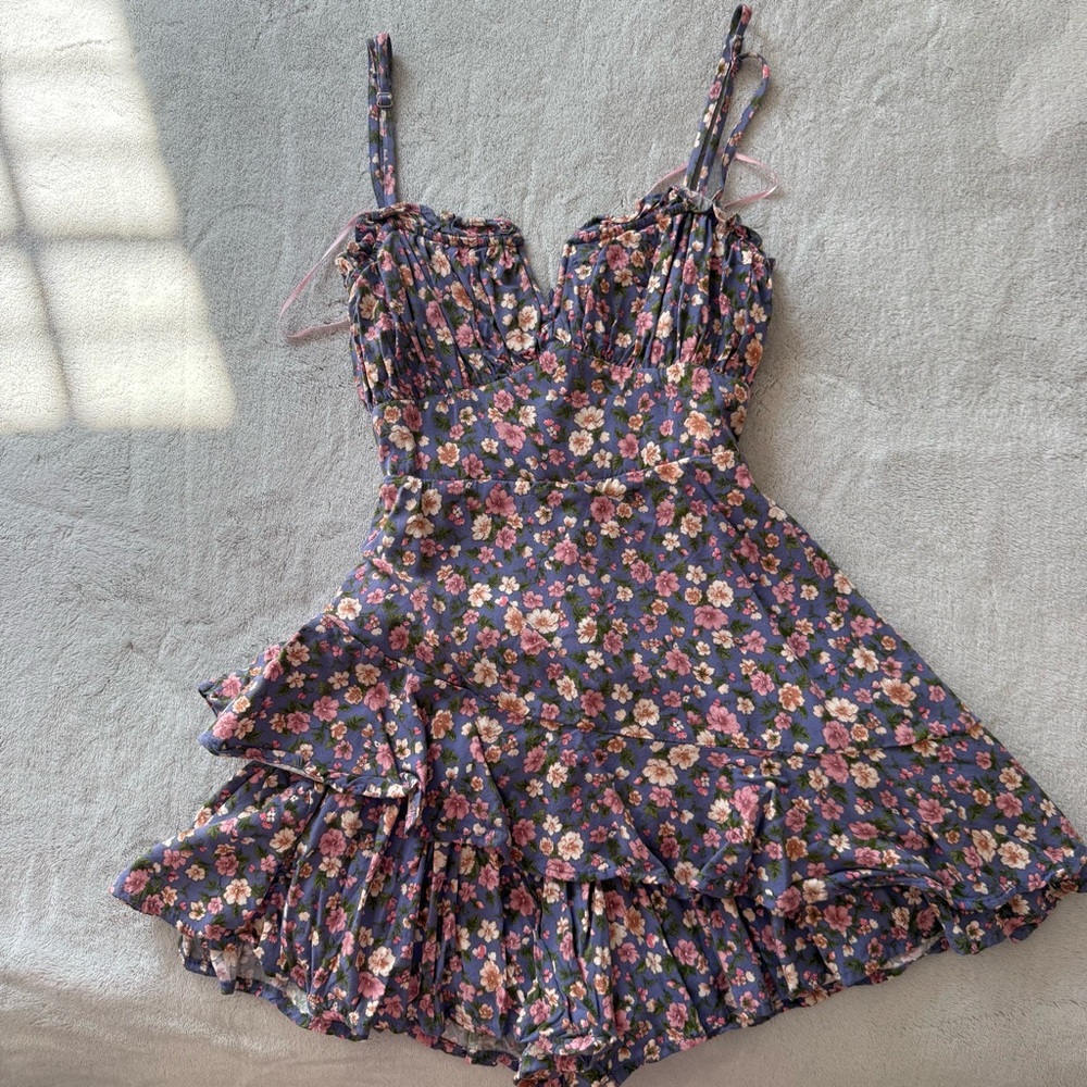 Altar’d State Mini Floral Romper